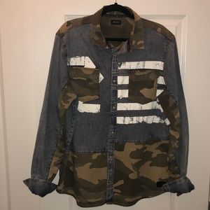 BUFFALO David Bitton Snap Button Shirt